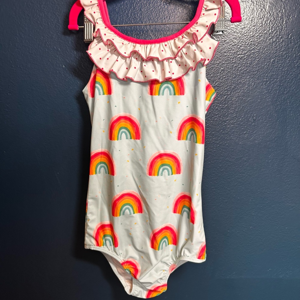 SweetHoney Rainbow Delight One Piece - Pink and White